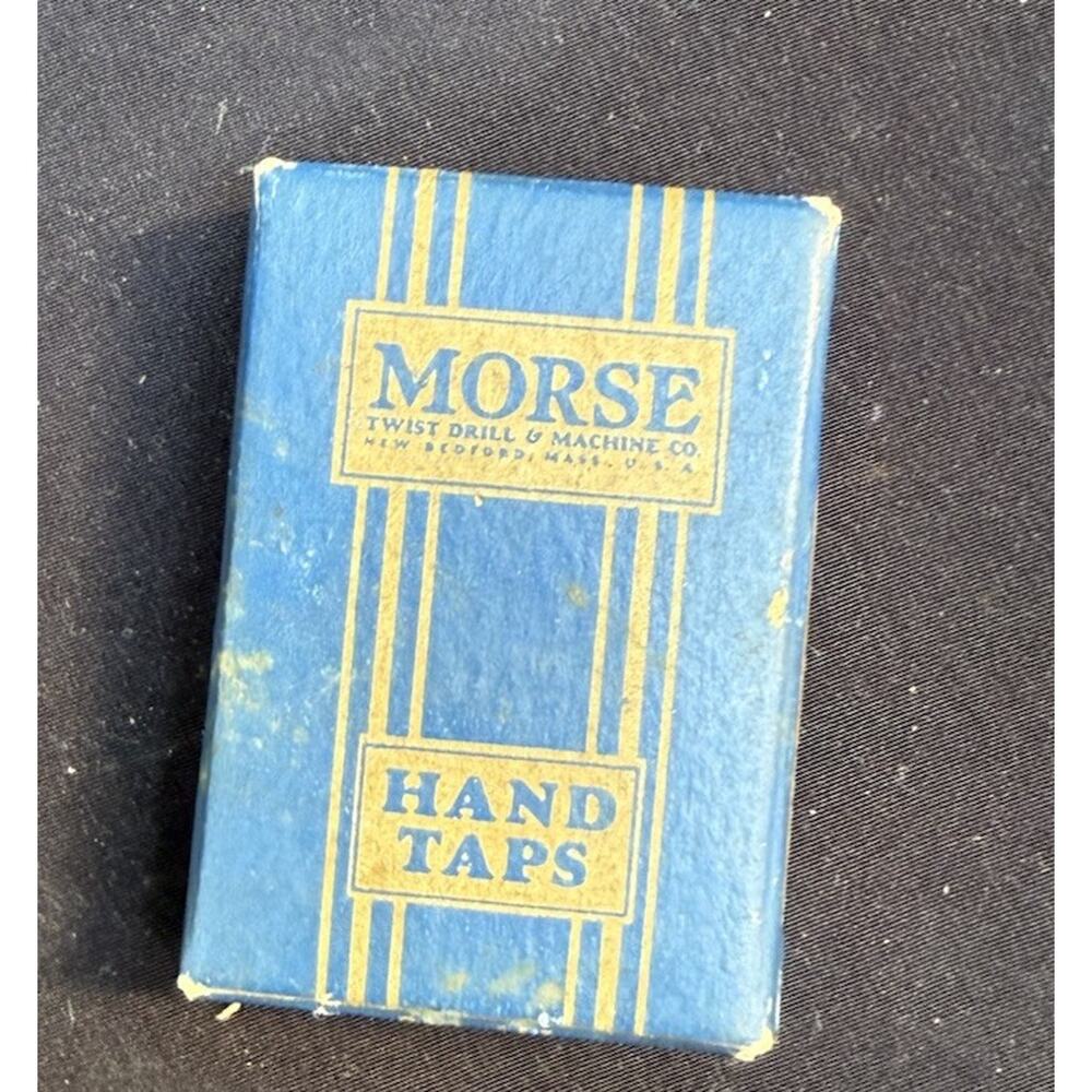 Morse Twist Drill & Machine Co. Hand Taps Carbon Steel 7/16" 14 MIB! -C24